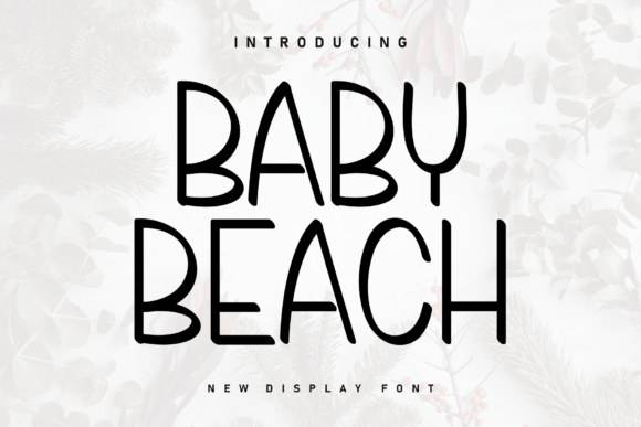 Baby Beach Font for Authentic Small Business Branding