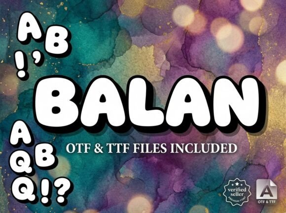 Balan Font Review: A Bold Display Typeface for Brands