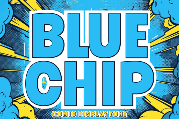 Blue Chip Typeface for Editorial Charm