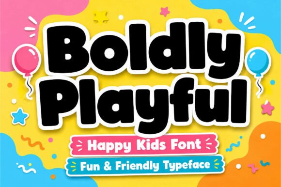Boldly Playful: A Happy Kids Font for Editorial Joy