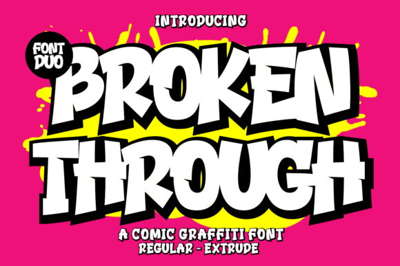 Broken Through: A Versatile Display Font for Editors