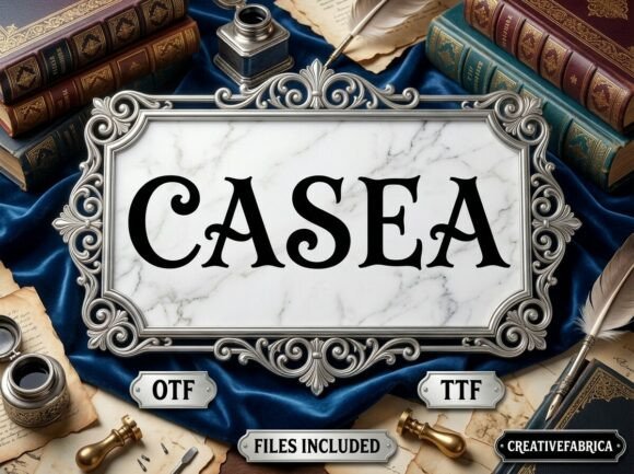 Casea Typeface for Elegant Campaign Design