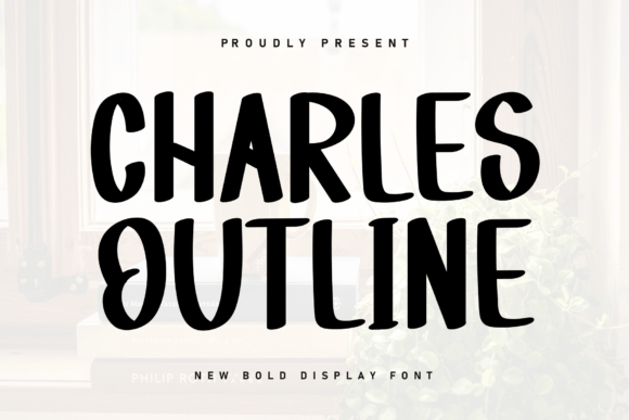 Charles Outline: A Handwritten Typeface for Digital Brands