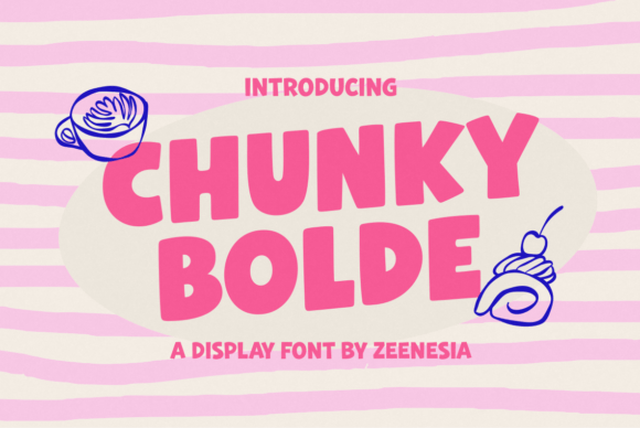 Chunky Bolde: A Bold Typeface for Editorial Impact