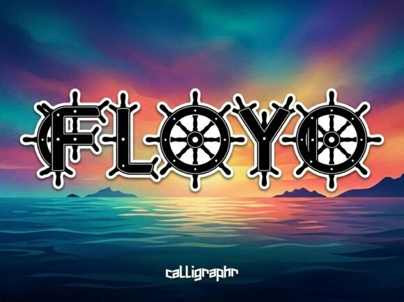 Floyd: A Nautical Display Font for Makers