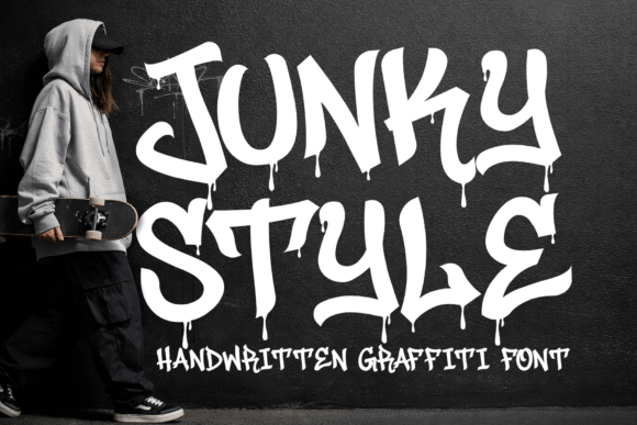 Junky Style Font: Urban Display Typography