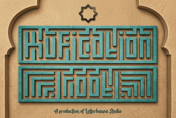 Kufication Root: A Geometric Display Font for Modern Web Design