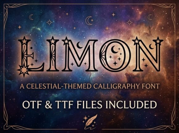 Limon Typeface: A Heavenly Display Serif for Editorial Design
