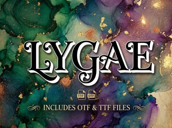 Lygae Font Review: A Regal Display Typeface