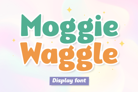 Moggie Waggle: The Playful Display Font for Marketers