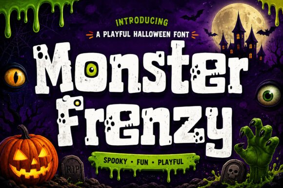 Monster Frenzy Font Review: Download & Design Tips