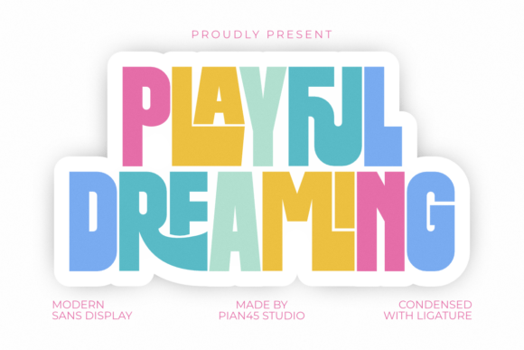 Playful Dreaming Font for Bold Brand Identity