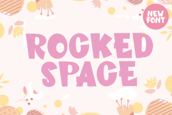 Rocked Space: A Festive Display Font for Web Design