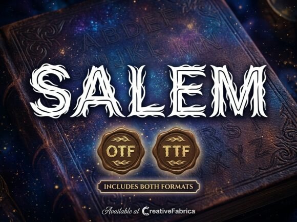 Salem Typeface for Bold Web Design